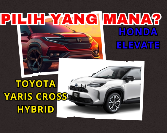 Honda Elevate vs Toyota Yaris Cross Hybrid