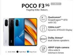 Xiomi Poco F3, HP Spek Dewa Harga Merakyat, Minat Beli?