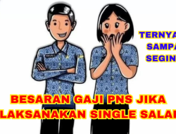 Gaji PNS Dibayar dengan Single Salary, Segini Besaran yang Diterima Setiap Bulan