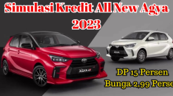 Simulasi kredit Toyota All New Agya 2023 Bank Mandiri