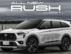 Bocoran Toyota Rush Hybrid 2023, Interior, Eksterior dan Dapur Pacunya Berubah Drastis