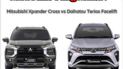 Mau Beli yang Mana? All New Daihatsu Terios Facelift 2023 atau Mitsubishi Xpander Cross? Begini Perbandingannya