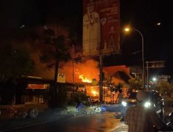 Kebakaran di Lubeg Padang, Tujuh Bangunan Hangus