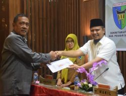 DPRD Pesisir Selatan Gelar Paripurna Ranperda Pertanggung Jawaban Pelaksanaan APBD 2022