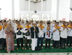 Sebanyak 336 Jemaah Calon Haji Tanah Datar Dilepas