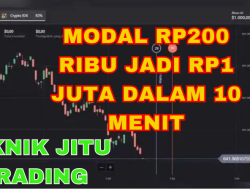 Modal Rp200 Ribu jadi Rp1 Juta dalam 10 Menit, Cara Jitu Dapatkan Profit di Trading