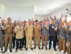 Dinsos PPPA Pessel Gelar Rakor Taruna Siaga Bencana dan Pengurus Lumbung Sosial