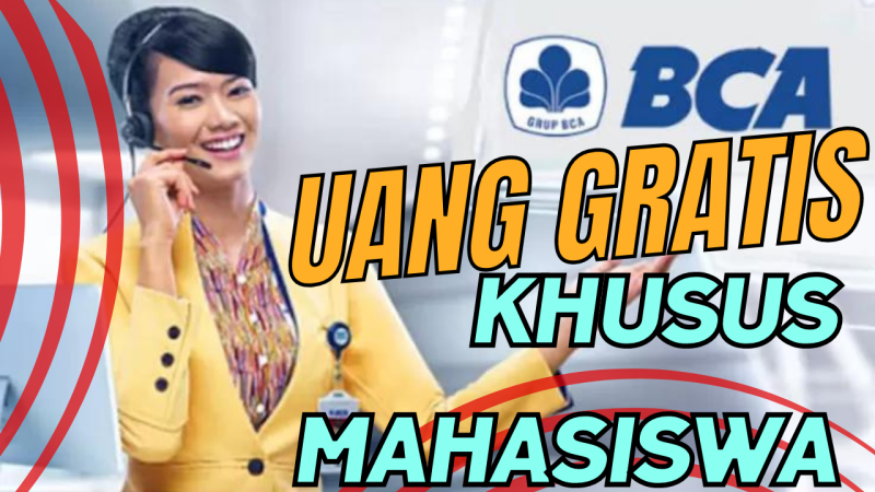Uang Gratis Bank BCA
