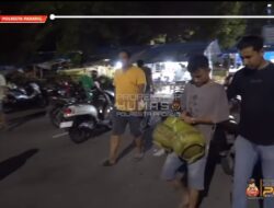 Tim Klewang Tangkap Pencuri Tabung Gas