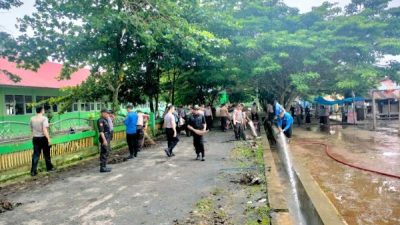 Polsek Guguak Goro di Pasar Danguang-Danguang