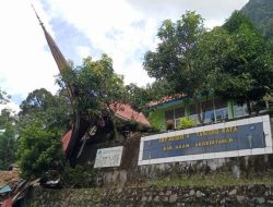 Dihantam Longsor, PBM di SMPN 4 Tanjung Raya Tetap Berjalan