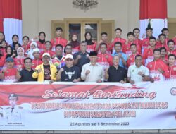 Atlet Sumbar Ikuti POPNAS ke XIV di Palembang, Ini Pesan Penyemangat dari Gubernur