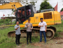 Satu Unit Excavator Diamankan, Diduga Menambang Emas Ilegal di Solok Selatan