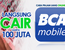 Langsung Cair sampai Rp 100 Juta! Cara Pinjam Uang Online di BCA Mobile Banking dan Syaratnya
