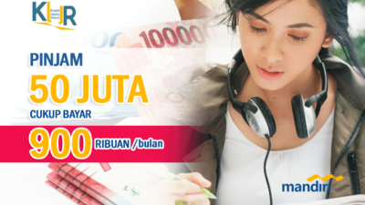 Pinjam KUR Bank Mandiri Rp50 Juta Cukup Bayar Rp900 Ribuan per Bulan, Simulasi Angsuran dan Syratanya