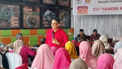 Evi Yandri Sosialisasikan Perda Pencegahan Penyalahgunaan Napza