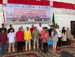 Polres Sijunjung Gelar Deklarasi Pemilu Damai