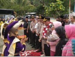 Berikan Bimbingan Perseonel, Kapolres Sijunjung Kunker di Dua Polsek