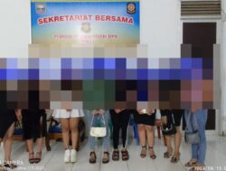 Satpol PP Pasaman Barat Amankan Delapan Pemandu Karaoke
