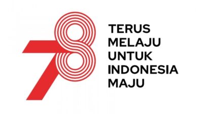 Logo HUT RI ke-78 (Sumber Foto: Setneg)