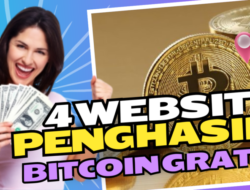 Pasti Cuan? 4 Website Penghasil Bitcoin Gratis Terbukti Membayar 2023