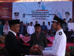 Istimewa, Sertijab Wali Nagari Bawan Dihadiri Mantan Bupati Padang Pariaman, Ali Mukhni.