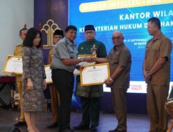Merek Kolektif Nasi Kapau Didaftarkan, Pemkab Agam Dapat Penghargaan Pendukung Kekayaan Intelektual.