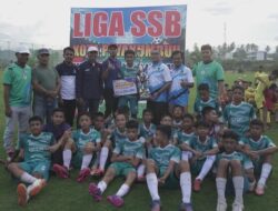 Partai Pucak Liga SSB U-14 Digelar di Lapangan Kapten Tantowi