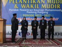 Dilantik Kembali Jadi Mudir Pontren Kauman, Derliana Targetkan 2.500 Santri