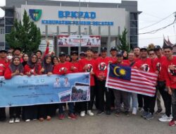 Gerak Jalan Santai Komunitas Gerkatin di Pessel Diikuti Perwakilan Malaysia