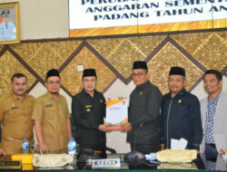 DPRD Padang Setujui Perubahan KUA PPAS APBD 2023