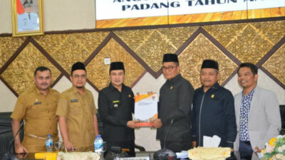 DPRD Padang Setujui Perubahan KUA PPAS APBD 2023