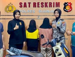 Dua Remaja Putri di Sijunjung Ditangkap karena Kasus Curanmor