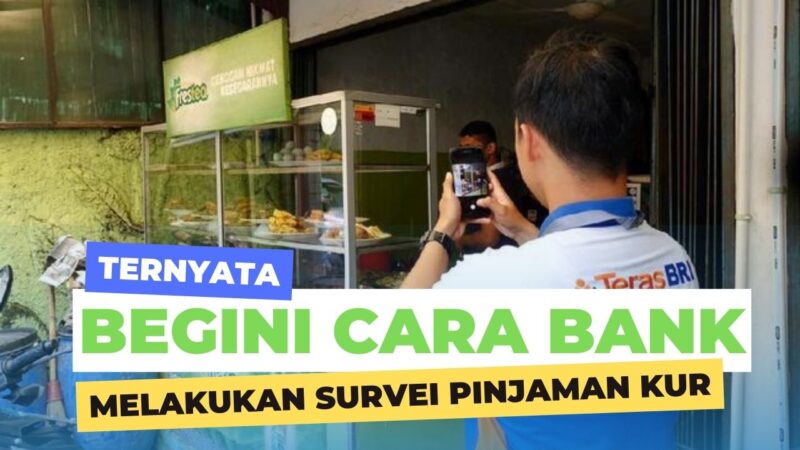 Ilustrasi survei pinjaman KUR (Foto: Dokumen Bank BRI)