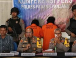 Tiga pelaku Spesialis Curanmor di tangkap Jajaran Satreskrim Polres Padang Panjang