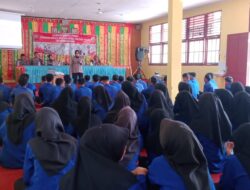 Polres Agam Sosialisasikan Tentang Penerimaan Anggota Polri Di SMA 3 Lubuk Basung