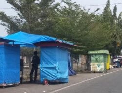 Satpol PP Kembali Tertibkan Pedagang di Jalan Protokol Padang