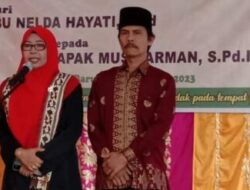 Nelda Hayati Menjadi Kepala MTsN 1 Tanah Datar