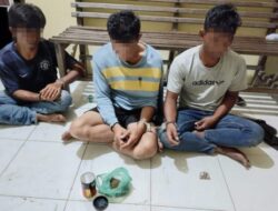 Gara-gara Ganja, 3 Pria Ditangkap Polsek Sungai Beremas Pasaman Barat