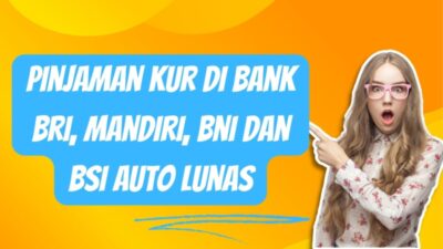 Khusus UMKM! Pinjaman KUR Auto Lunas di Bank BRI, Mandiri, BNI dan BSI JIKA…