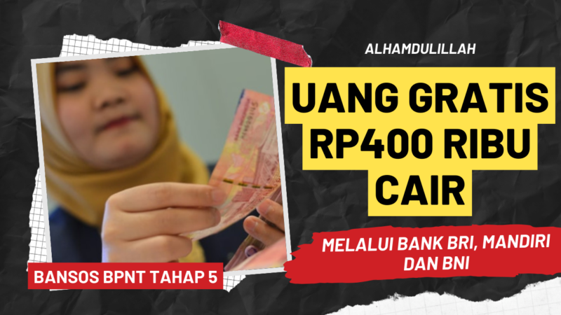 Uang Gratis dari pemerintah