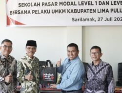 Puluhan UMKM Binaan Disperdagkop UKM Limapuluh Kota Ikuti Sosialisasi dan Edukasi Pasar Modal BEI Sumbar