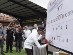 Hadiri Deklarasi Pemilu Damai, Bupati Safaruddin Berharap Kondusif Harus Diwujudkan Nyata Bukan Slogan
