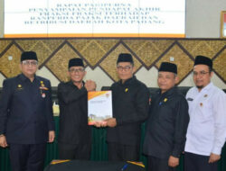 Melalui Rapat Paripurna, DPRD Setujui APBD-P Kota Padang TA 2023