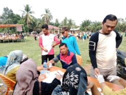 Pemkec Ranah Ampek Hulu Tapan bersama Puskesmas Laksanakan Germas