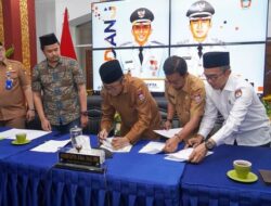 Walikota Padang Tandatangani NPHD  untuk Anggaran Pilkada 2024