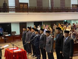 Asisten I Pemprov Lantik Sejumlah Pejabat