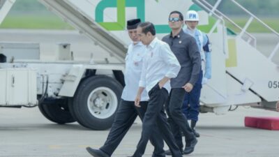 Awali Kunjungan Kerja di Sumbar, Presiden Joko Widodo Resmikan Bandara Mentawai