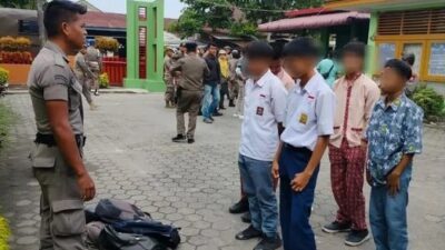Enam Pelajar di Padang Diamankan saat Keluyuran pada Jam Sekolah