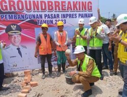 Pembangunan Pasar Inpres Painan Dimulai